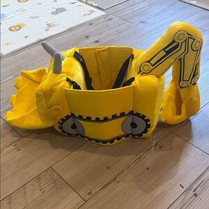 Yellow Excavator Costume 2-7 years